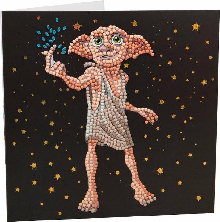 Actual product image Craft Buddy Dobby the house elf, 18x18cm Crystal Art Card