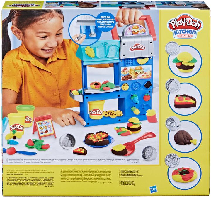 Productafbeelding Play-Doh Keukencreaties kleurrijke restaurantkeuken speelset