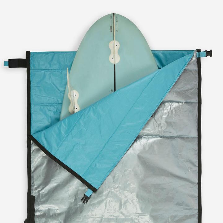 Actual product image Olaian Boardbag Surfboard erweiterbar Surf 500 5'4'"–7'2"