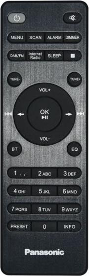 Actual product image Panasonic RF-D40EG-K (DAB+, Web radio, VHF, FM, Wi-Fi, Bluetooth)