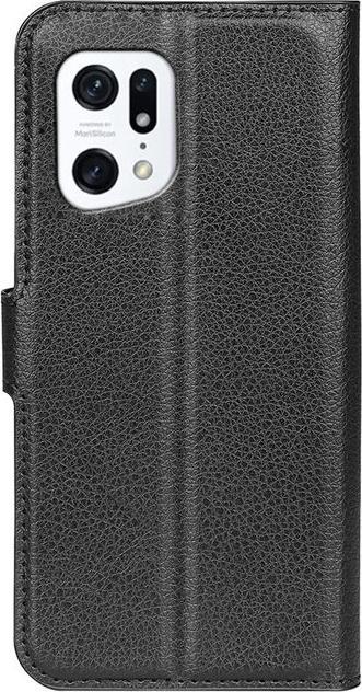 Produktbild MU Classic Litchi Leder Bookcover Series (Oppo Find X5)