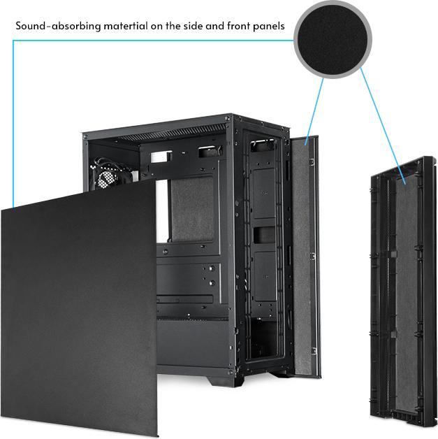Produktbild Chieftec AS-02B-OP (mATX, Mini-ITX, ATX)