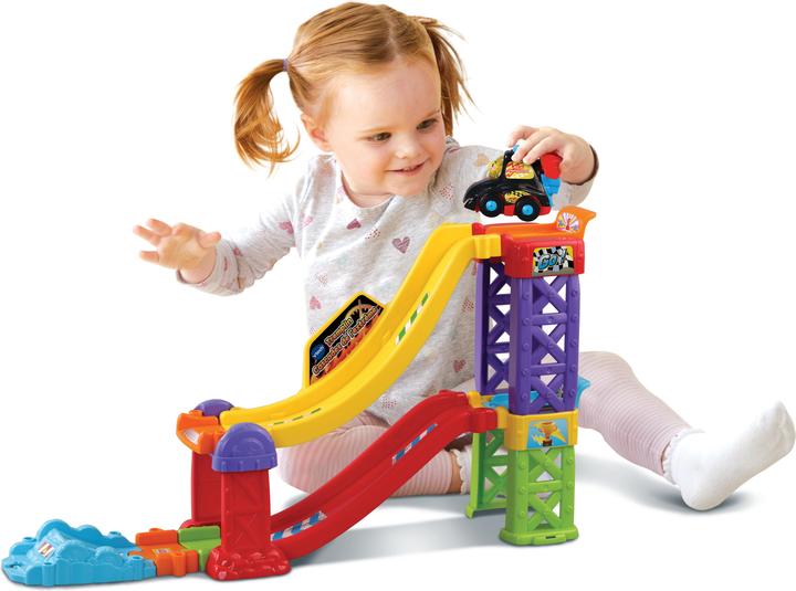 Actual product image VTech Tut Tut Bolides - Tremplin Cascades de l'extrême (+Lucas, roi du championnat) (French)