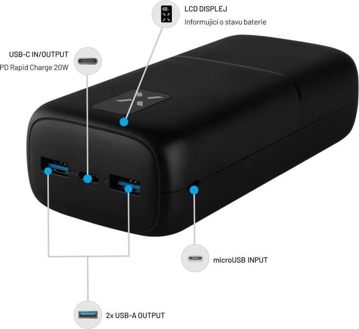 Produktbild Fixed Zen 30 (30000 mAh, 20 W, 111 Wh)