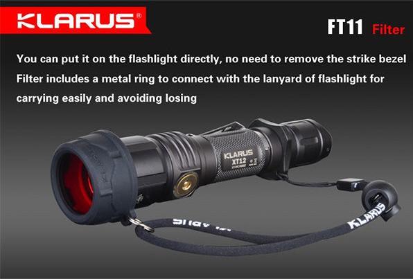 Produktbild Klarus Farbfilter für XT11 & XT 12, weiss