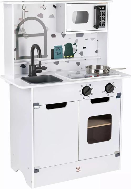 Hape Kitchen Playset with Light & Sound White