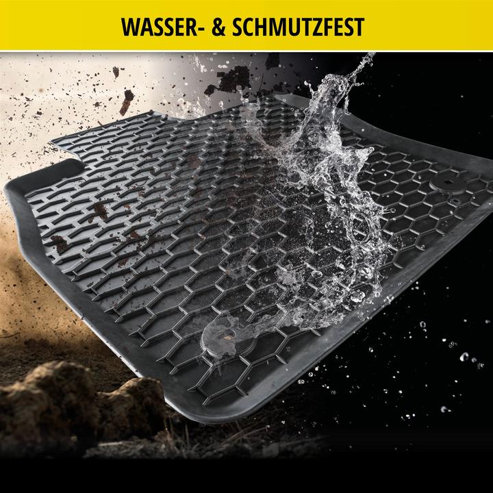 Produktbild Walser Gummimatten passend für Hyundai i10 (AC3 AI3), 2005-2012, Fumatten Automatten (2 Vordermatten + 2 Rückmatten)