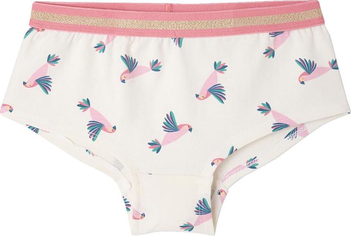 Produktbild Vertbaudet Bio-Kollektion: 5er-Pack Mädchen Shortys mit Dschungelprint (92)