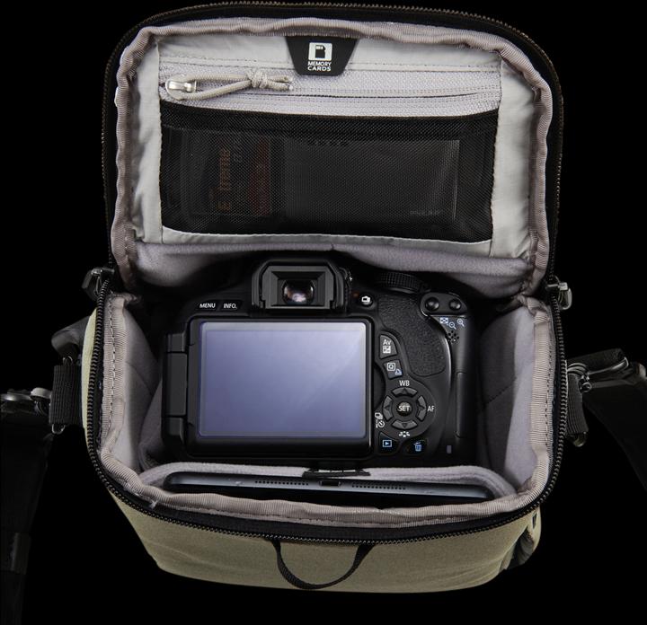 Immagine prodotto Pacsafe Camsafe Z6 Custodia per fotocamera e tablet verde ardesia (Borsa a tracolla per fotocamera)