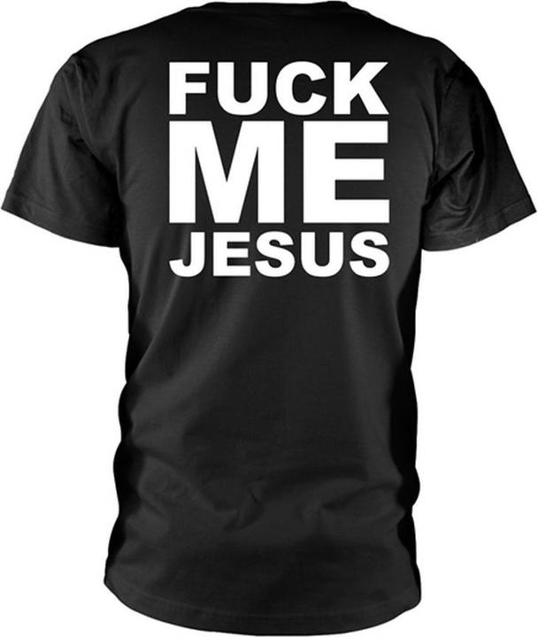 Actual product image Universal Textiles Fuck Me Jesus TShirt (M)