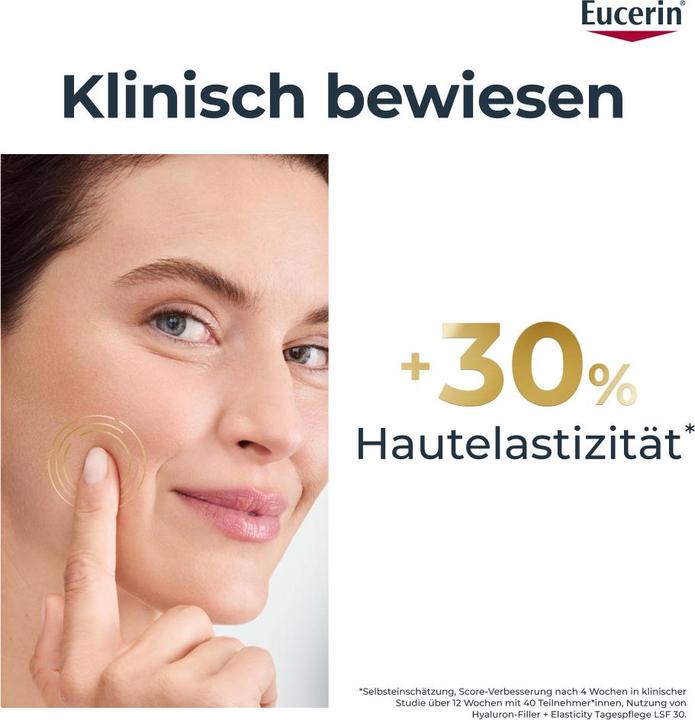Actual product image Eucerin HYALURON-FILLER + ELASTICITY Day Care SPF 30 (50 ml, Day cream, SPF 30)