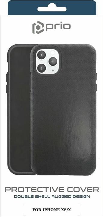 Immagine prodotto prio Custodia protettiva per iPhone XS/X nera (Apple iPhone X, Apple iPhone XS)