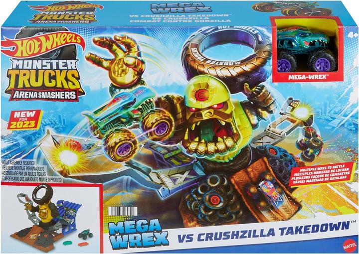 Produktbild Hot Wheels Monster Trucks Arena World Championship: Mega Wrex v. Crushzilla