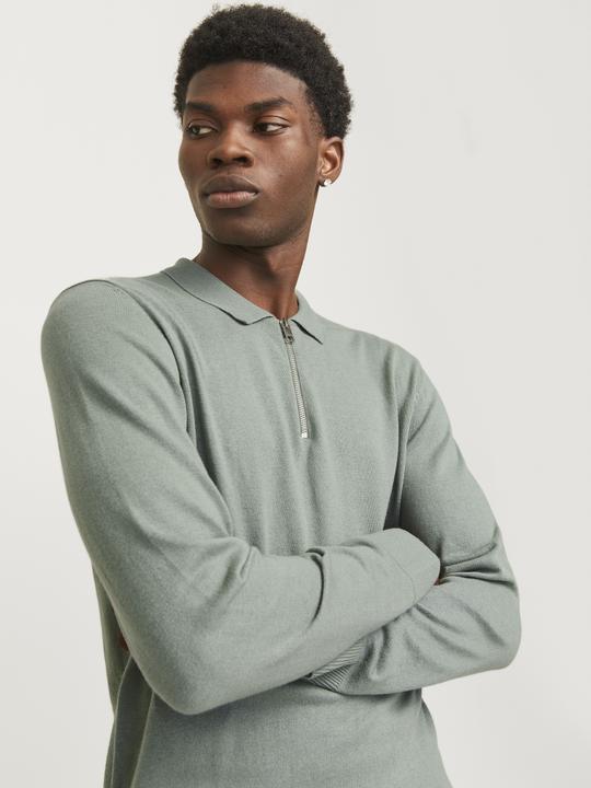 Immagine prodotto Jack & Jones Jjeemil Knit Polo Half Zip Ls Noos (L)