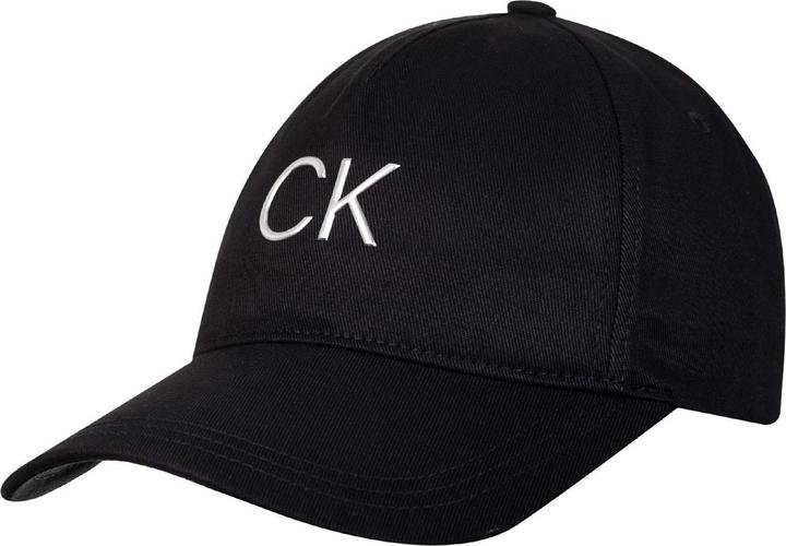 Calvin Klein Damen Cap Re-Lock Basecap, Schwarz (Ck Black), Einheitsgrösse