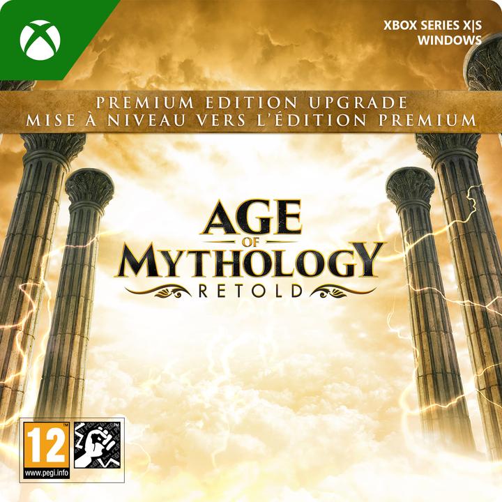 Actual product image Microsoft Xbox Age of Mythology: Retold - Premium Edition Upgrade Download Code (Xbox Series X, Xbox One X, Xbox One S, Xbox Series S)