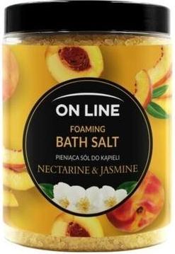 Actual product image On Line Nectarine & Jasmine Foaming Bath Salt 1200g (Bath truffles)