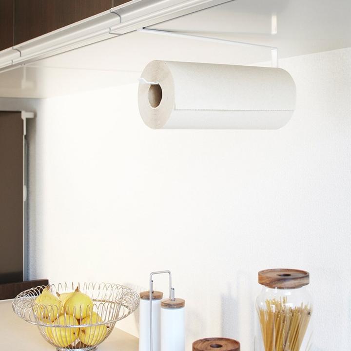 Image du produit Yamazaki Porte-rouleau de cuisine sous étagère TOWER