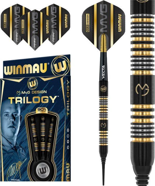 Actual product image Winmau Michael van Gerwen MvG Trilogy Softtip (23.50 g)