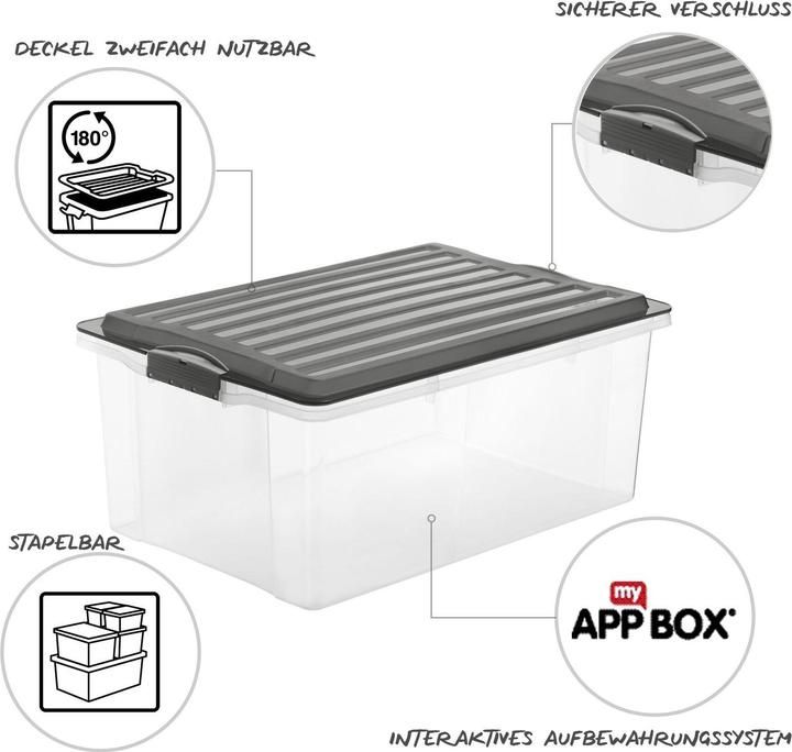 Immagine prodotto Rotho Compact (57 x 40 x 25 cm, 114 l)