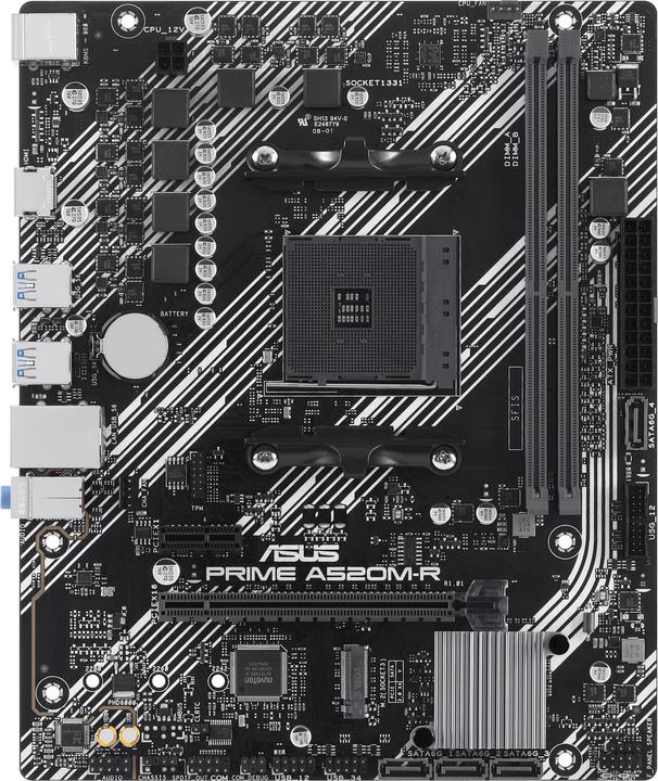 Produktbild ASUS PRIME A520M-R (AM4, AMD A520, mATX)
