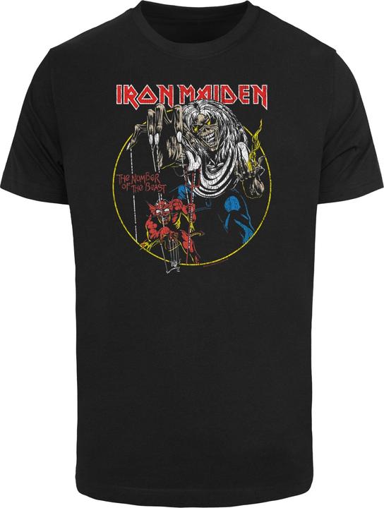 Merchcode Iron Maiden - Colours Circle T-Shirt Round Neck - 118699 (S)