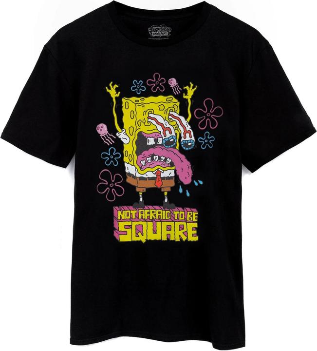 Produktbild Spongebob Squarepants Not Afraid to Be Square TShirt (S)