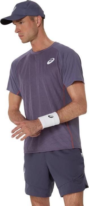 Actual product image ASICS Performance Match Actibreeze Top Herren Greyish Purple (M)
