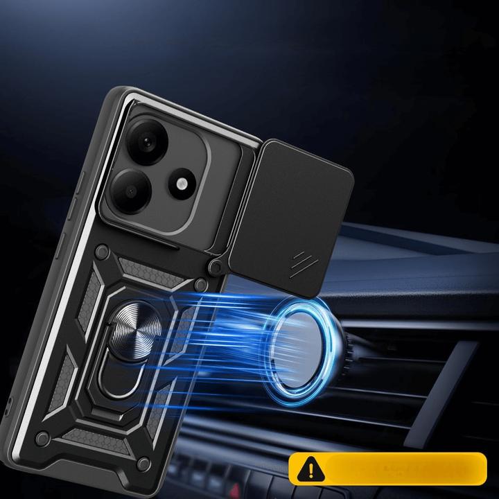 Immagine prodotto Cover-Discount Xiaomi Redmi Note 14 5G - Armor Case mit Kickstand (Xiaomi Redmi Note 14)