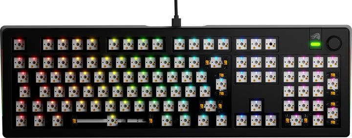 Immagine prodotto Glorious GMMK 3 100% Barebones con cavo nero - ISO (DE, Cablato)