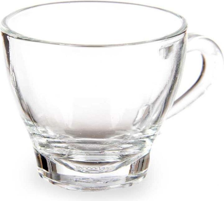 Immagine prodotto Vivalto Satz von Kaffeetassen RYG6073 Durchsichtig Glas 80 ml (24 Stück) (80 ml, 24 x)