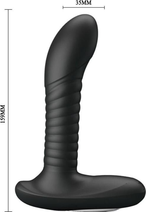 Actual product image Pretty Love Prostate Massager with Rotating and Vibrating Function