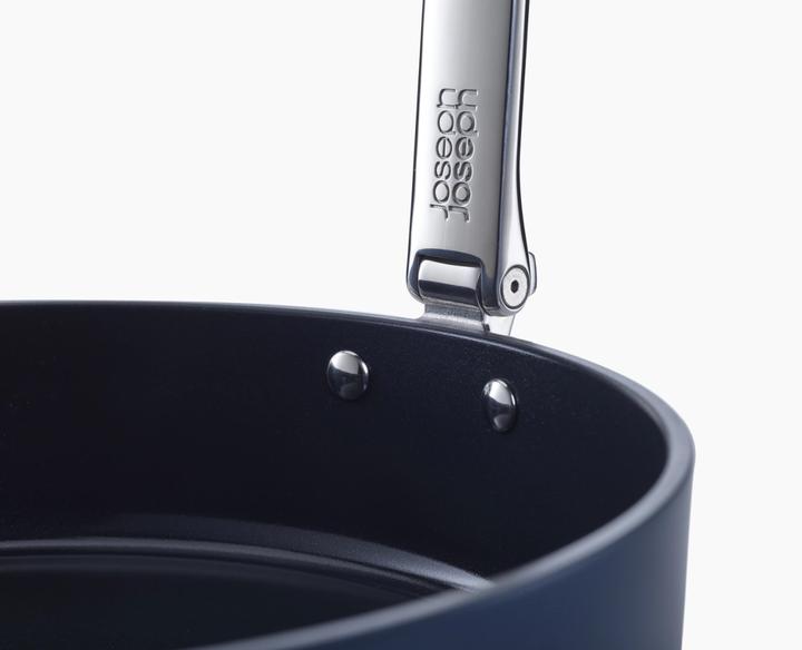 Produktbild Joseph Joseph Space Bratpfanne klappbare Griffe 2er Set mit Pfannenschutz (28 cm, Bratpfanne, Aluminium)