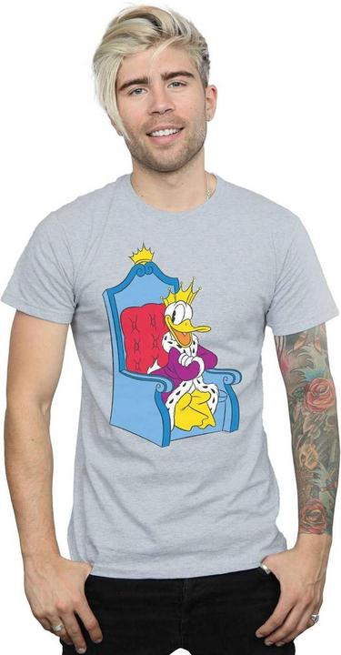 Immagine prodotto Disney Donald Duck King Donald Maglietta Uomo (4XL)