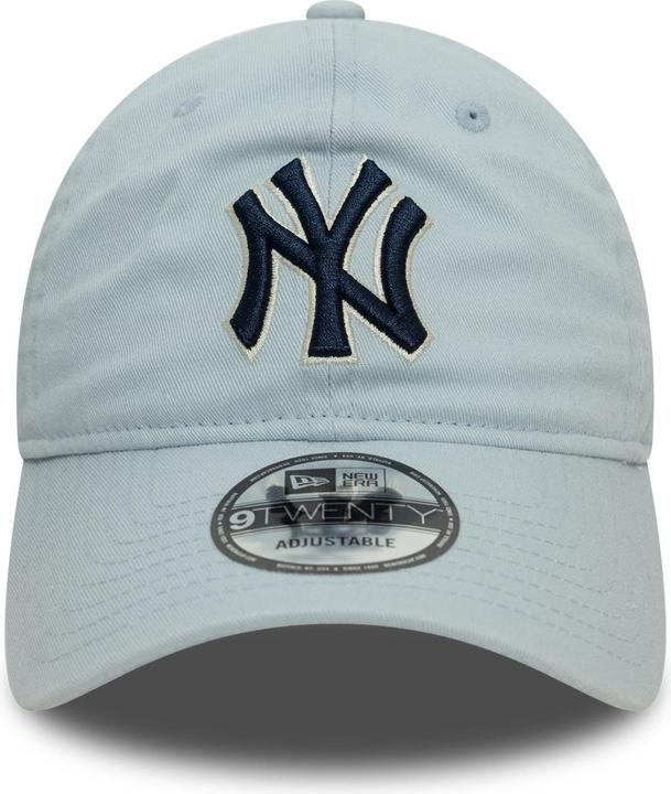 Actual product image New Era 9Twenty Cap - WASHED New York Yankees soft blue