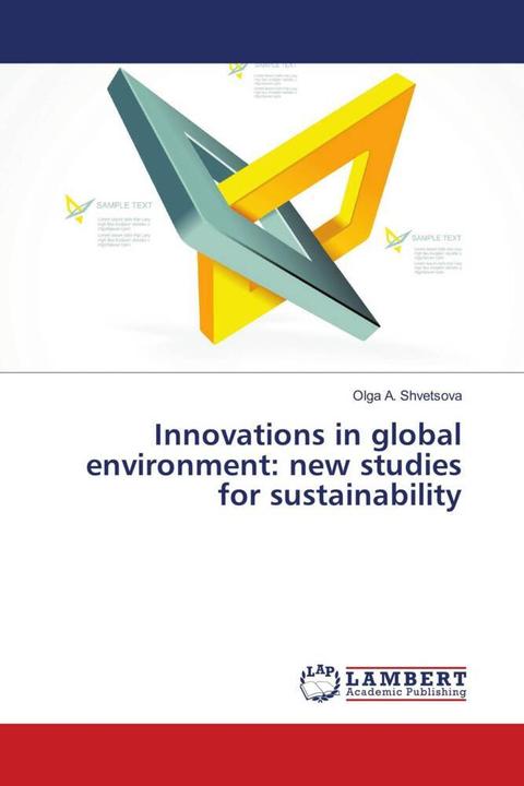 Produktbild Innovations in global environment: new studies for sustainability (Deutsch, Olga A. Shvetsova, 2018)
