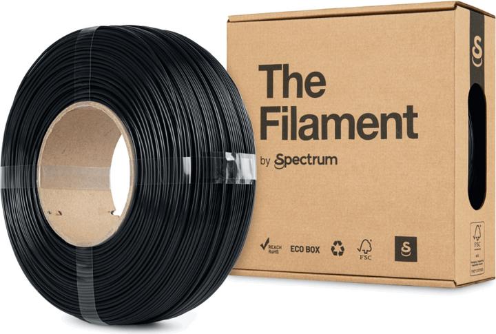 Actual product image The Filament ReFill PLA HS 1.75mm MIDNIGHT BLACK 1kg (PLA, 1.75 mm, 1000 g, Black)
