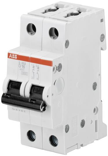 Produktbild ABB Leitungsschutzschalter UC D 20A 2p 400V 2CDS252001R0201