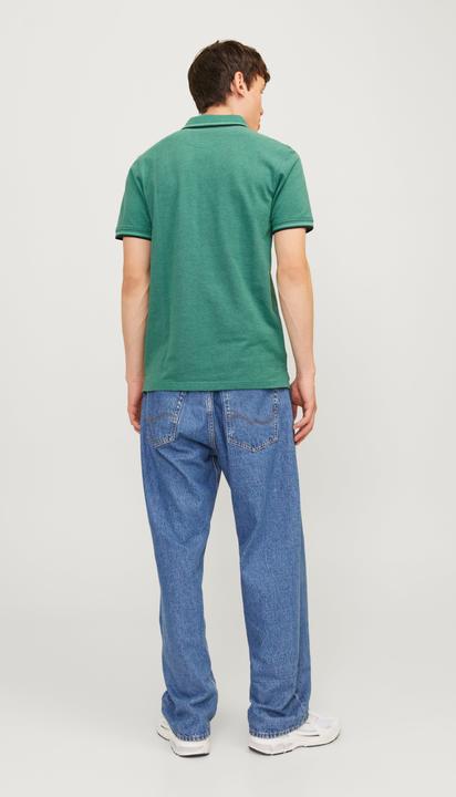 Actual product image Jack & Jones Single-coloured polo T-shirt T-shirt (L)