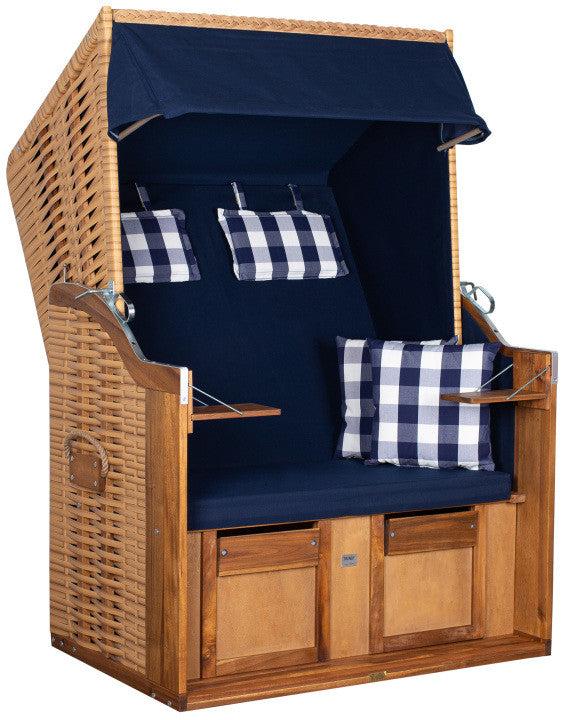 Actual product image dekoVries Strandkorb Trend 10 nature