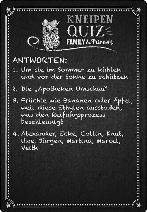 Produktbild Kneipenquiz - Family & Friends Spezial (Deutsch)