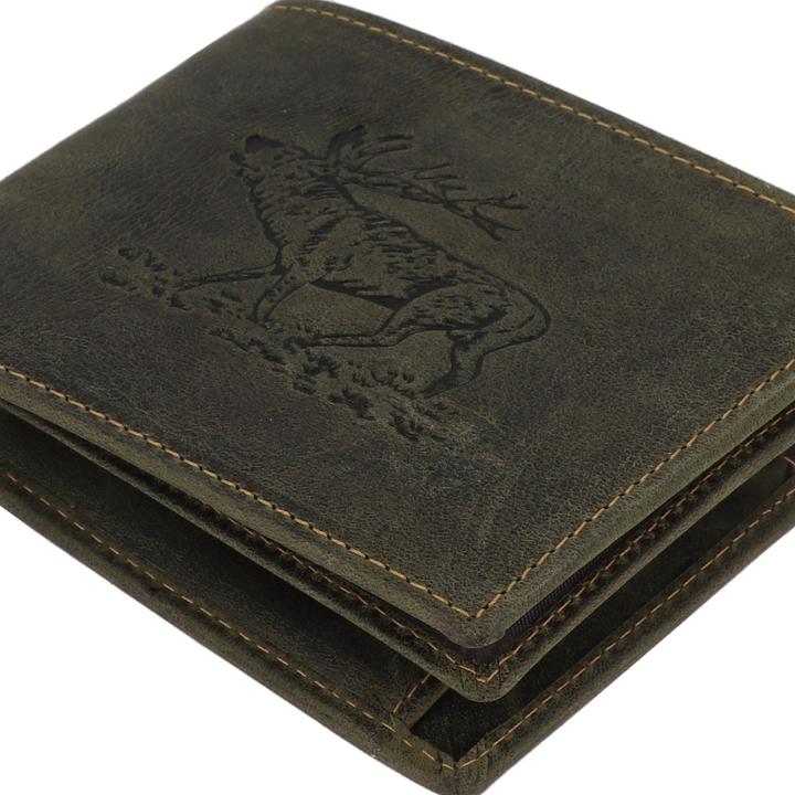 Actual product image Greenburry Vintage Geldbörse Leder 12 cm