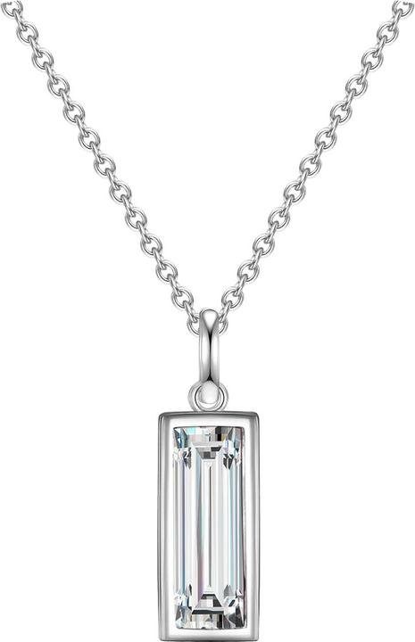 Immagine prodotto Glanzstücke München Catena da donna in argento Sterling Zirconia 48,0 cm + 5,0 cm di estensione - 30036 (Argento, 48 - 53 cm)
