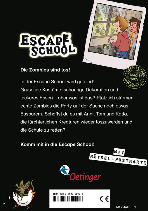 Produktbild Escape School. Achtung, Zombies! (Deutsch, Jule Ambach, Timo Müller-Wegner, 2021)