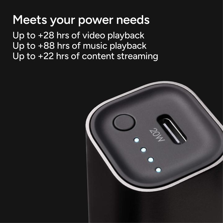Immagine prodotto mophie Stazione elettrica (5000 mAh, 20 W, 20 Wh)
