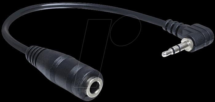 Immagine prodotto Delock Da 2,5 mm a 3,5 mm (0.14 m, Connettore da 3,5 mm (AUX), 2,5 mm)