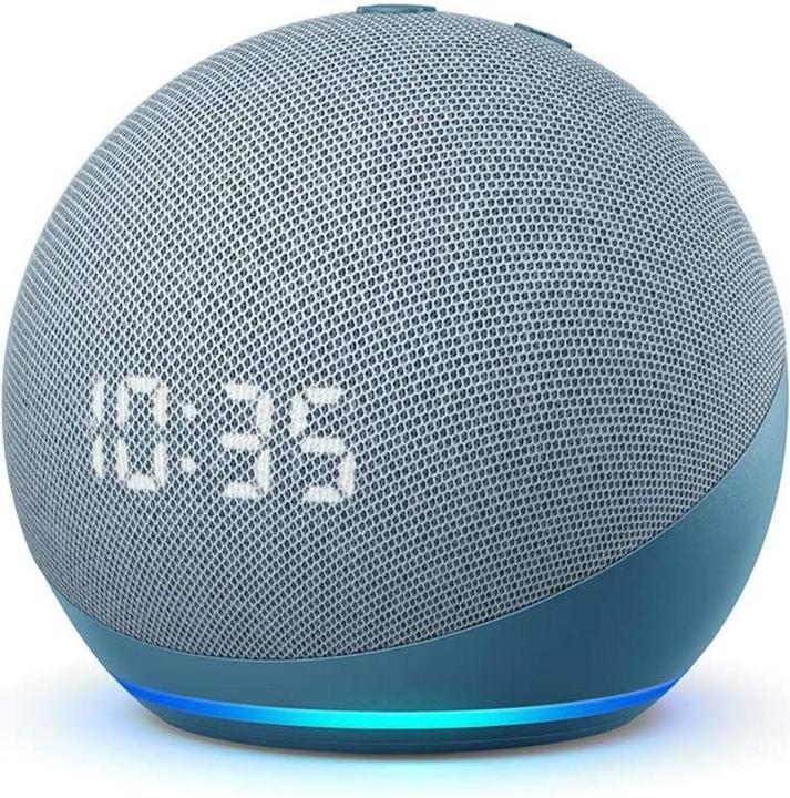 Amazon Echo Dot (4th gen.) with clock (Amazon Alexa)