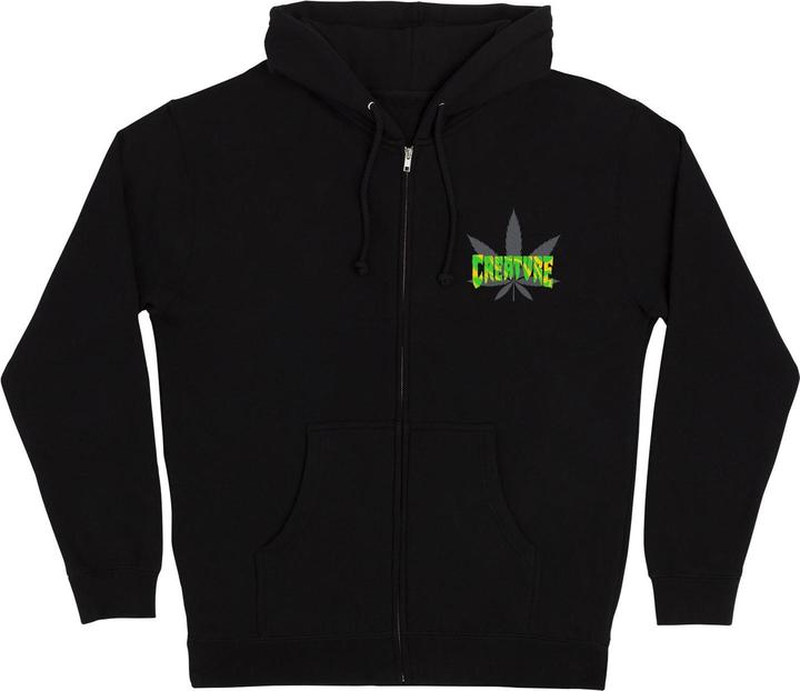 Creature Burnoutz Patch Zip Hoodie