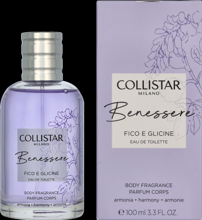 Actual product image Collistar Benessere Fig And Wisteria Eau De Toilette For Women (Eau de toilette, 100 ml)
