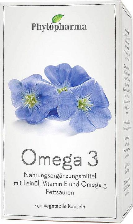 Immagine prodotto Phytopharma Omega 3 (190 Pezzo/i, Pillole, 170 g)